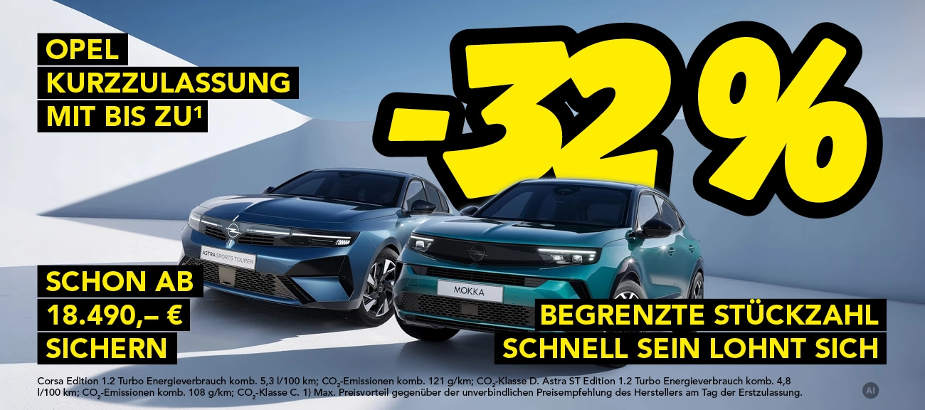 Opel Kurzzulassung